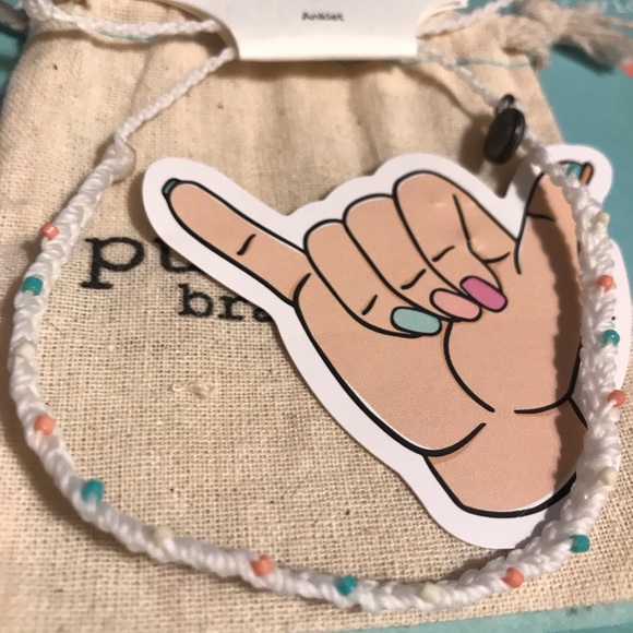 Pura Vida Braid and Bead Anklet!! - Picture 2 of 4